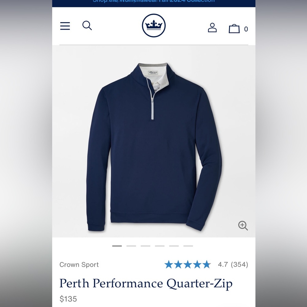 Peter Millar Perth Performance Quarter-Zip